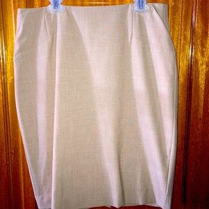 The Limited brown pencil skirt